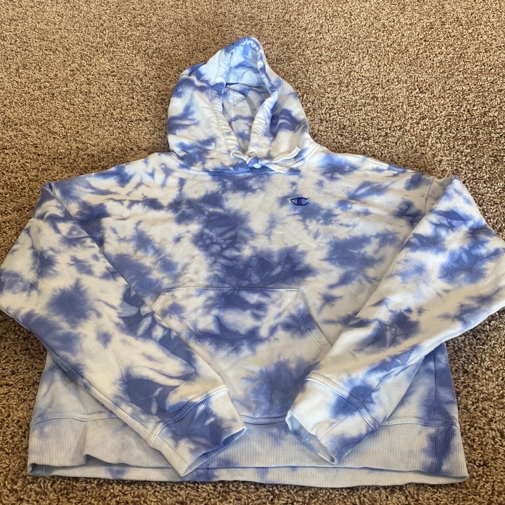 Tie-dye champions, hoodie